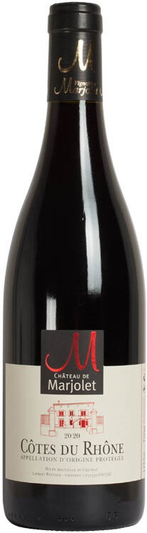 Вино Chateau de Marjolet Cotes du Rhone AOC Rouge 2020