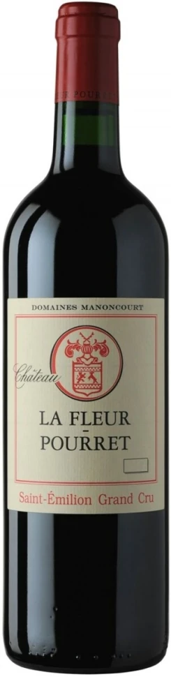 Вино Chateau La Fleur Pourret, Saint-Emilion Grand Cru AOC, 2004