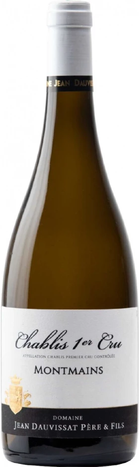 Вино Domaine Jean Dauvissat Pere &amp; Fils, Chablis 1er Cru Montmains AOC, 2019