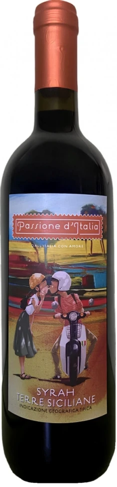 Вино "Passione d'Italia" Syrah, Terre Siciliane IGT