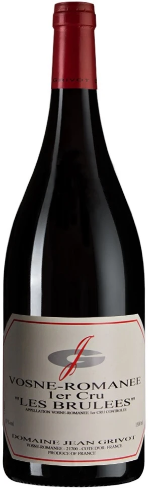 Вино Domaine Jean Grivot, Vosne-Romanee 1er Cru Les Brulees AOC, 2012, 1.5 л