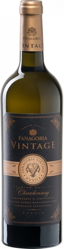 Вино Фанагория, Винтаж Шардоне, 2016