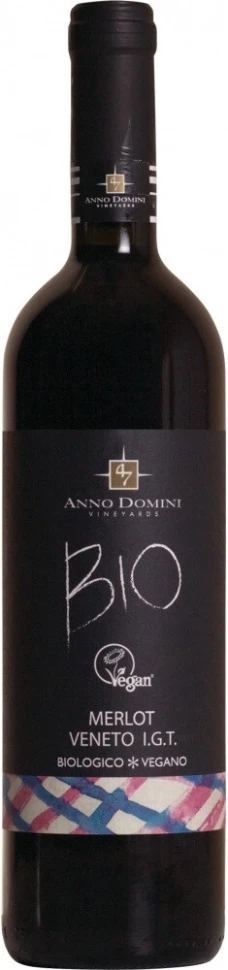Вино 47 Anno Domini, "Bio Vegan" Merlot, Veneto IGT
