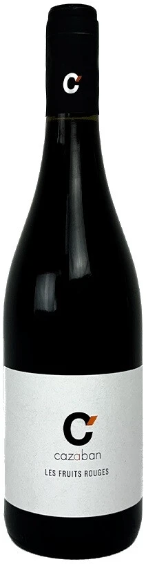 Вино Domaine de Cazaban, Les Fruits Rouges Minervois AOP, 2022