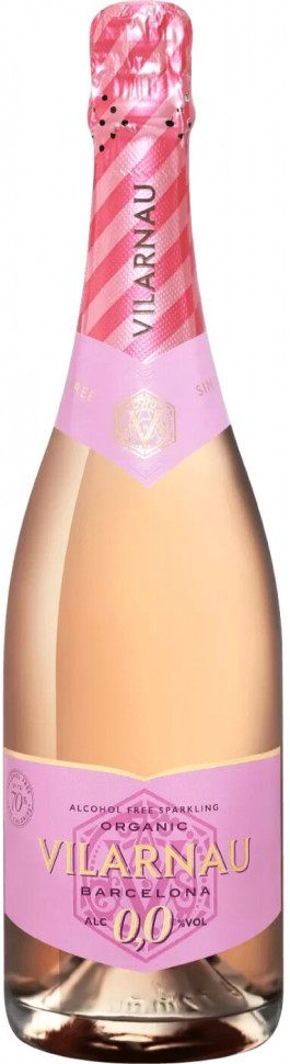 Игристое вино Vilarnau Organic Rose 00%