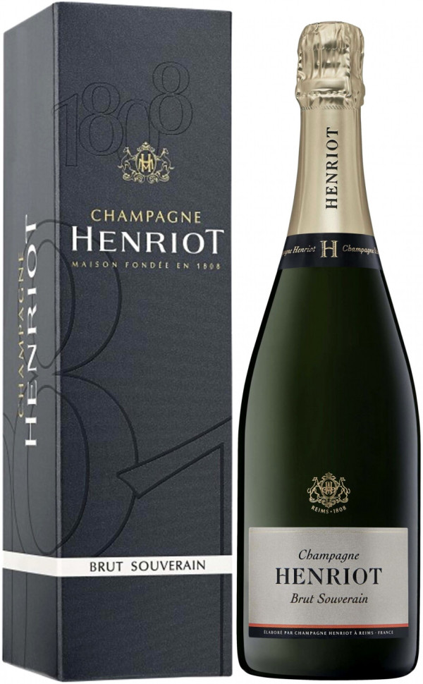 Шампанское Henriot Souverain Brut with box