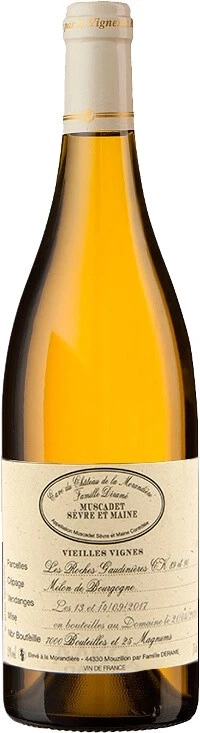 Вино Derame et Fils, Muscadet Sevre et Maine Vieilles Vignes AOC, 2017