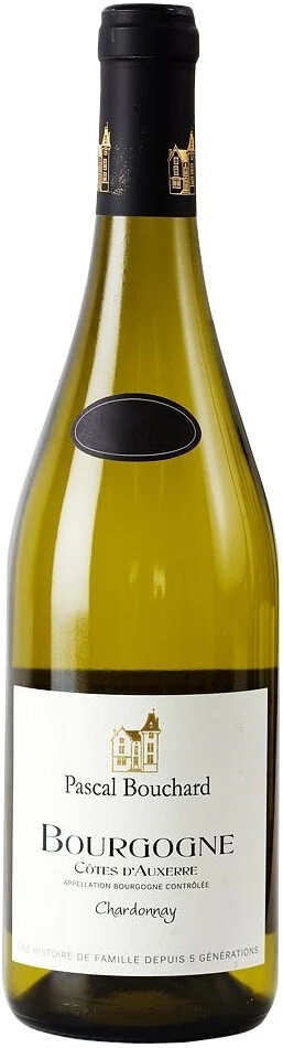 Вино Pascal Bouchard, Bourgogne Cotes d'Auxerre AOC Chardonnay, 2012