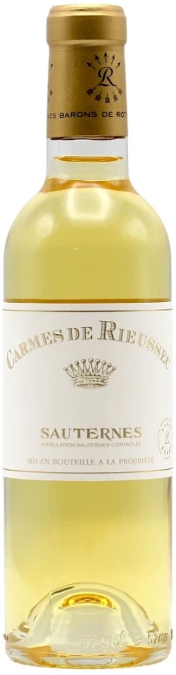 Вино Carmes de Rieussec, Sauternes AOC, 2019, 375 мл