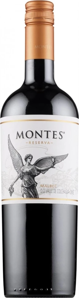 Вино Montes, Reserva Malbec, Valle de Colchagua DO, 2014