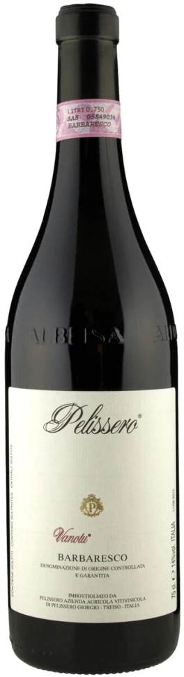 Вино Pelissero, Vanotu, Barbaresco DOCG, 2010