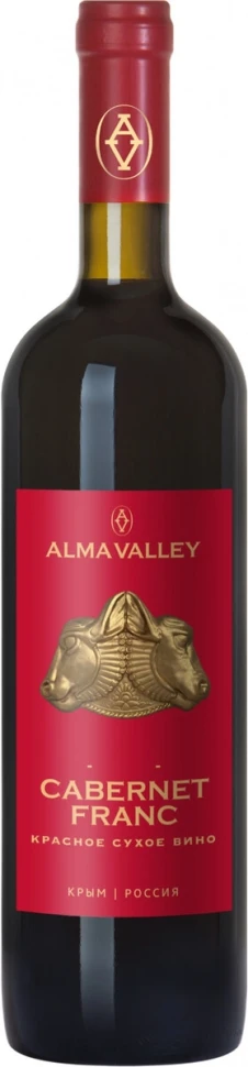 Вино Alma Valley Cabernet Franc, 2021