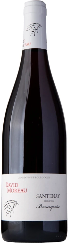 Вино David Moreau, Santenay 1-er Cru Beaurepaire AOC Rouge, 2019