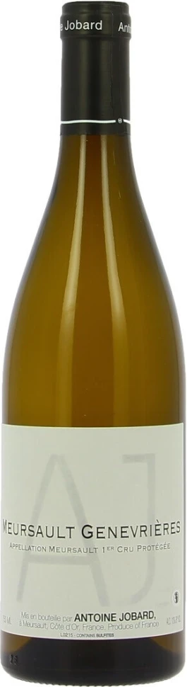 Вино Antoine Jobard, Meursault Genevrieres 1er Cru AOC, 2018