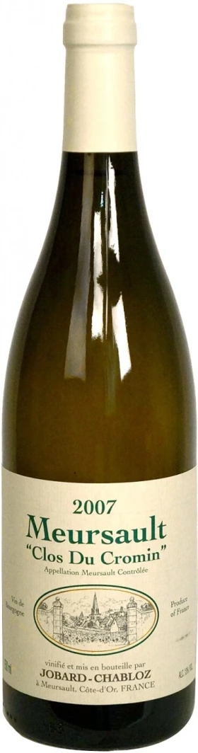 Вино Domaine Remi Jobard, Mersault Clos Du Cromin AOC, 2007