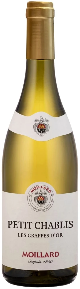 Вино Moillard, Petit Chablis Les Grappes d'Or AOC, 2022