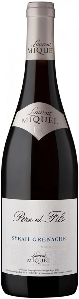 Вино Laurent Miquel, Pere et Fils Syrah-Grenache, Pays d'Oc IGP