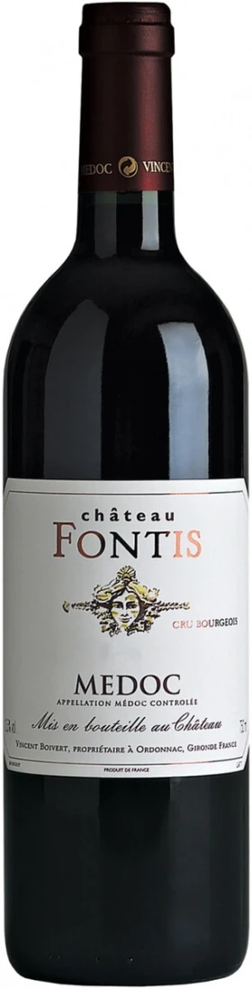Вино Chateau Fontis, Medoc AOC, 2012