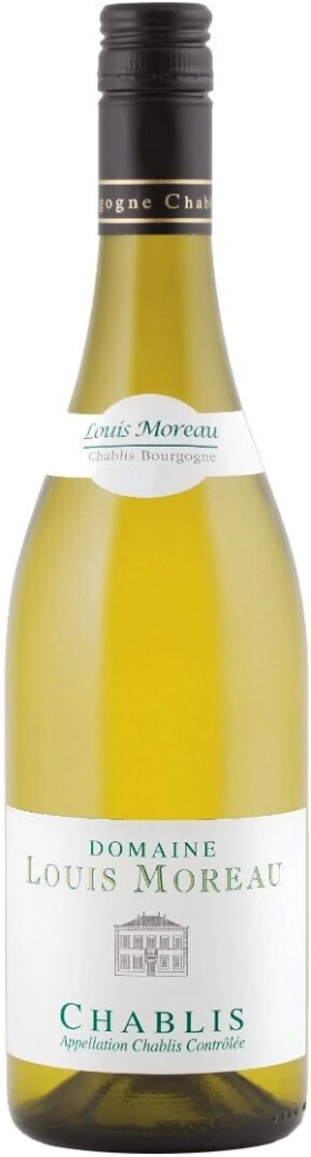Вино Domaine Louis Moreau, Chablis, 2020