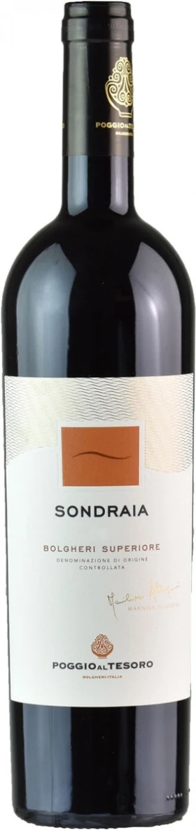Вино Poggio al Tesoro, Sondraia, Bolgheri Superiore DOC, 2018