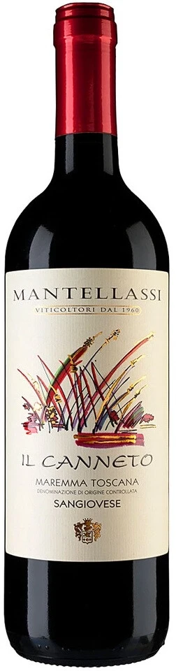Вино Mantellassi, Il Canneto, Maremma Toscana DOC, 2018