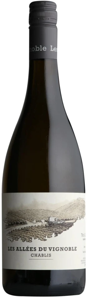 Вино Le Domaine d'Henri, Les Allees du Vignoble Chablis AOC, 2018