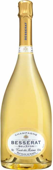 Шампанское Besserat de Bellefon Cuvee des Moines Brut Blanc de Blancs 15 л
