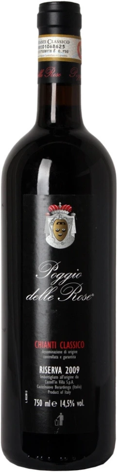 Вино Castell'in Villa, Poggio delle Rose, Chianti Classico DOCG Riserva, 2009