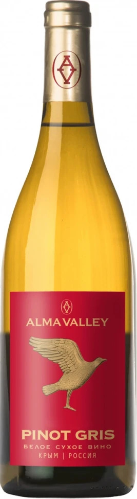 Вино Alma Valley Pinot Gris, 2024