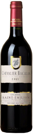 Вино Sichel Chevalier Bacalan Saint Emilion AOC 2011