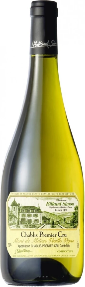 Вино Billaud-Simon, Chablis Premier Cru Mont de Milieu Vieille Vigne, 2013