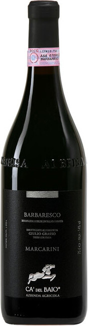 Вино Ca del Baio Barbaresco DOCG Marcarini 2007