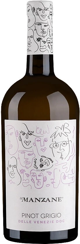 Вино Le Manzane, Pinot Grigio delle Venezie DOC