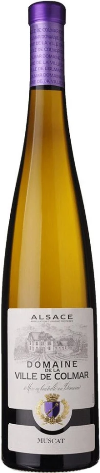 Вино Domaine Viticole de la Ville de Colmar, Muscat, Alsace AOP, 2024