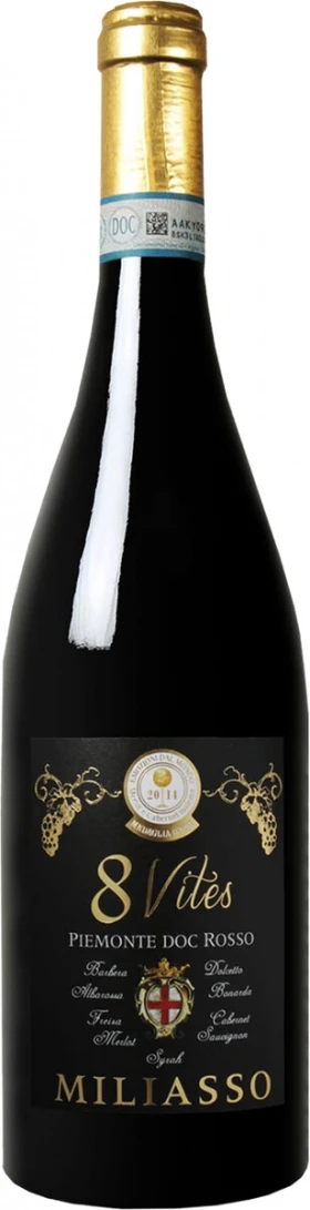 Вино Dezzani, Miliasso "8 Vites", Piemonte DOC