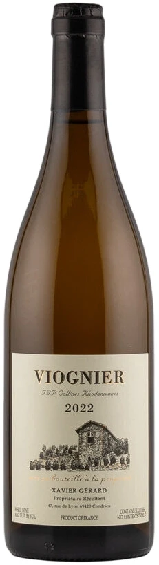 Вино Xavier Gerard, Viognier, Collines Rhodaniennes IGP, 2022