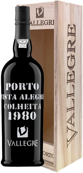 Портвейн "Vista Alegre" Сolheita, 1980, wooden box