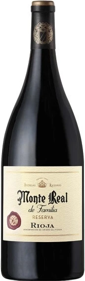 Вино Monte Real de Familia Reserva, Rioja DOC, 2019, 1.5 л