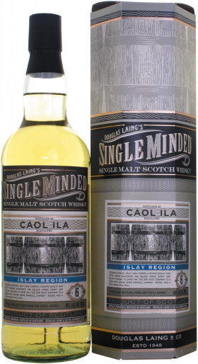 Виски Single Minded Caol Ila 6 Years Old gift box 700 мл