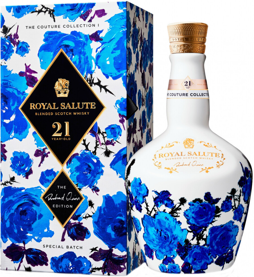 Виски Chivas Royal Salute 21 years old Richard Quinn white gift box 700 мл