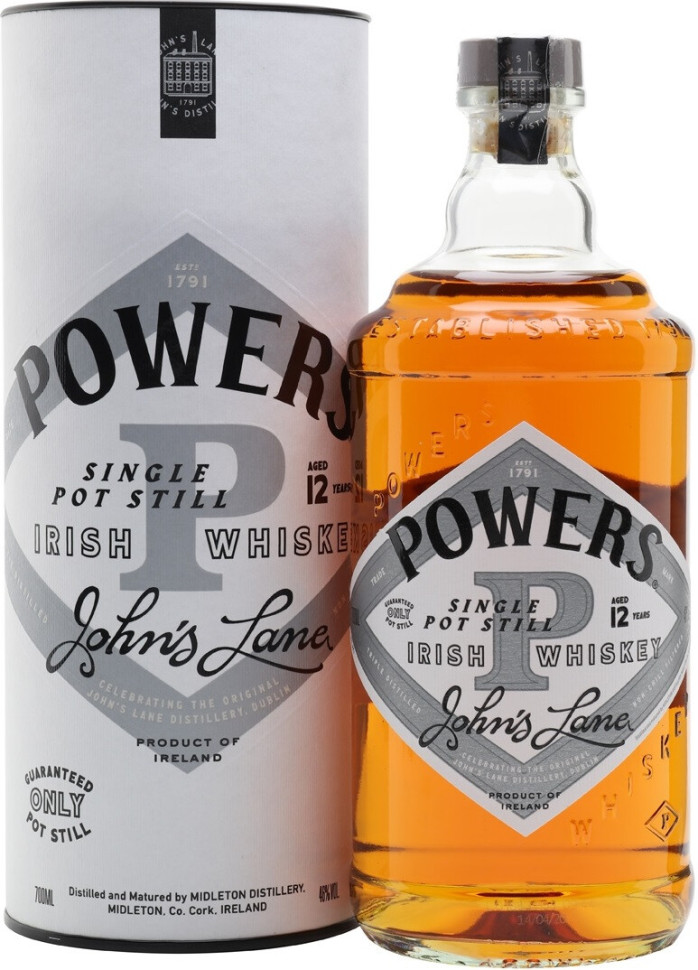 Виски Powers John s Lane Release 12 Years Old in tube 700 мл