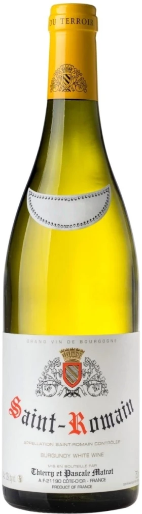 Вино Domaine Thierry et Pascale Matrot, Saint Romain AOC, 2018