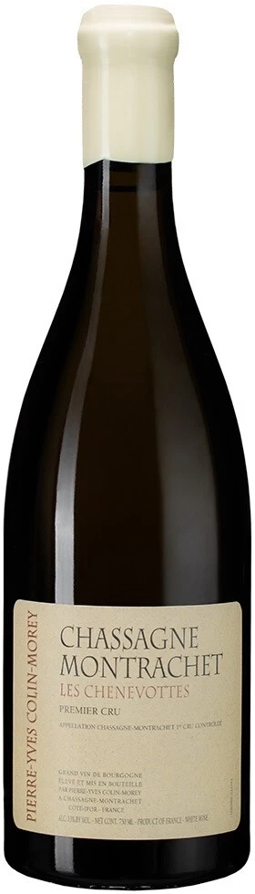 Вино Pierre Yves Colin Morey, Chassagne Montrachet 1 er Cru Les Chenevottes AOC, 2016