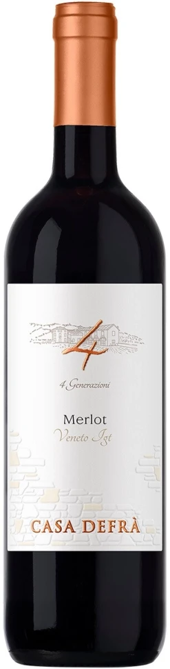 Вино Casa Defra, Merlot, Trevenezie IGT, 2022