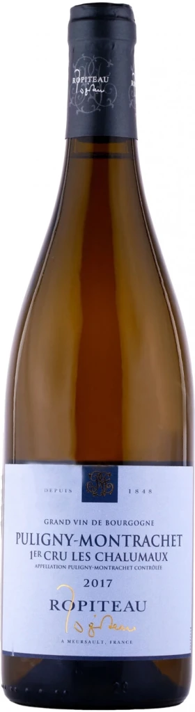 Вино Ropiteau, Puligny Montrachet Premier Cru Les Chalumeaux AOC, 2017
