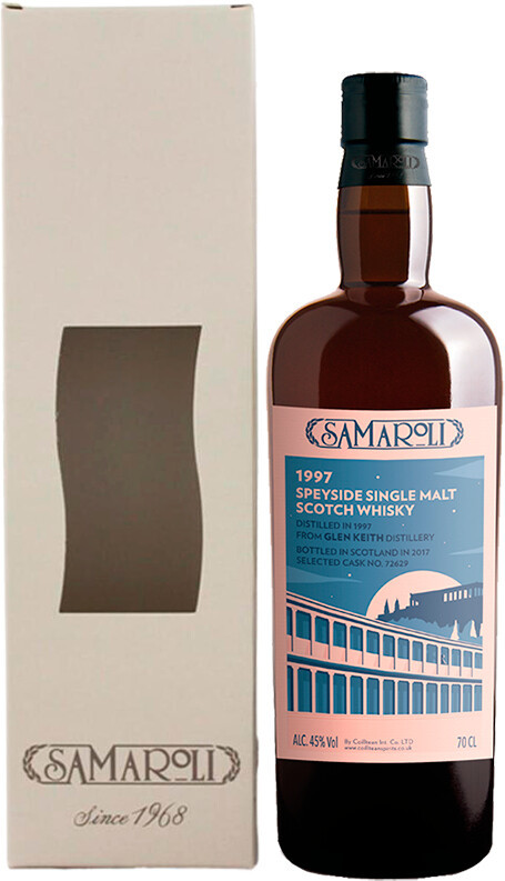 Виски Samaroli Glen Keith 1997 gift box 750 мл