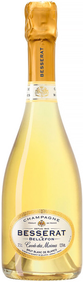 Шампанское Besserat de Bellefon Cuvee des Moines Brut Blanc de Blancs 375 мл