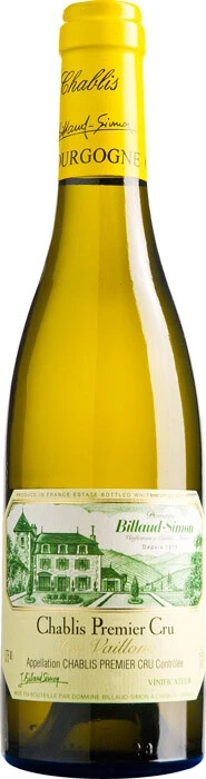 Вино Billaud-Simon, Chablis Premier Cru Les Vaillons, 2011, 375 мл