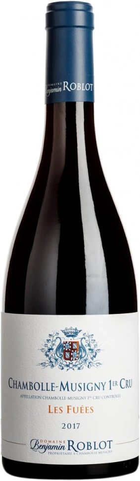 Вино Domaine Benjamin Roblot, Chambolle-Musigny 1er Cru Les Fuees AOC, 2017