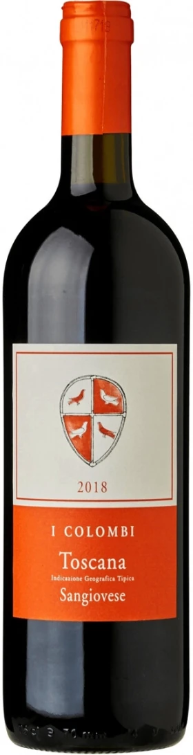 Вино "I Colombi" Sangiovese, Toscana IGT, 2018